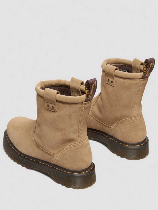Dr. Martens Anistone Lo Leather Boots Men US Size 11 Women 12 Color Sand NEW!! main image 8